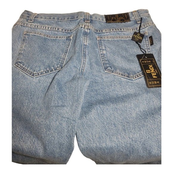 Vintage Fendi Jeans DeBoost Stonewash Size 30x33 NWT Read Description A8 - Picture 3 of 7